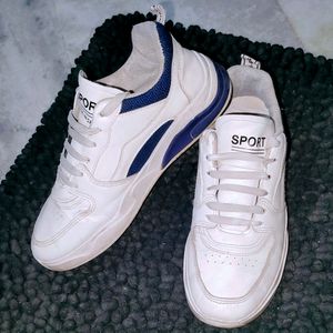 White Sneakers Shoes