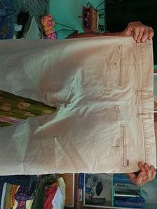 Dark Beige Colour Formal Pant
