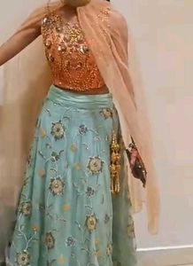 Embroidered Lehenga Choli Set