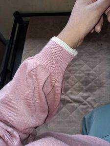 Mauve Knit Pullover