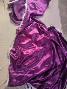Elegant Purple Saree