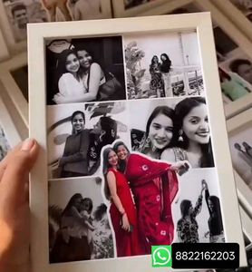 customise photo frame in A4 size