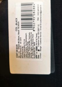 Black Cotton Blazer For Men