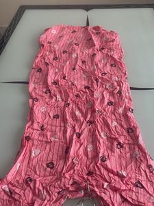 Pink Straight Kurta