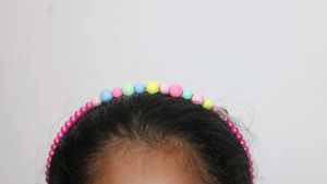 Pastel Beaded Headband