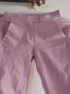 Pink Casual Trousers- Rarely Worn