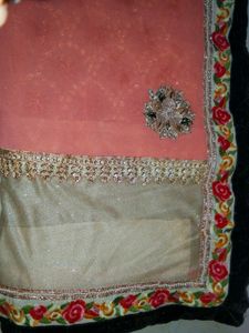 Party Wear Embroidery Saree With Blouse
