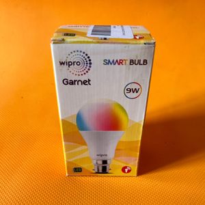wipro WiFi Enabled Smart LED Bulb B22D 9-Watt (16 Million Colors + Warm White/Neutral White/White) (Compatible with Amazon Alexa and Google Assistant)