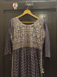 Elegant Purple Naira Cut Suit