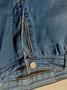 Dark Blue Denim Jeans