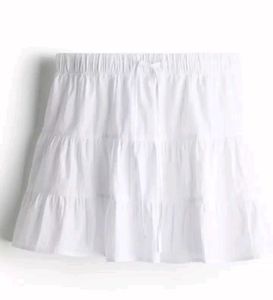 H&M Cotton Flared Skirt