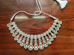 Delicate American Diamond AD Jwellery