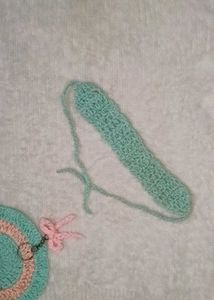 Mint Green crochet Headband