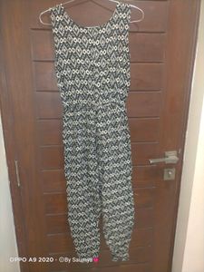 Black And White Jumpsuit