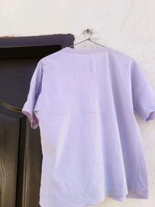 Here &amp; NOW Women Lavender T Shirt