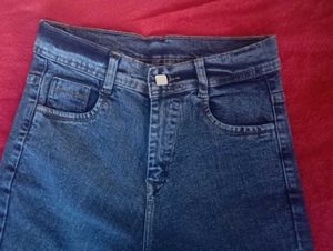 Wide Leg Denim Jeans