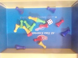 Magnetic Ludo-Snakes And Ladders