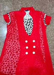 Red Party Dress 🔴🦋