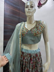 Floral Lehenga Choli Set