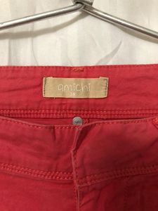 Red trouser &amp; pants