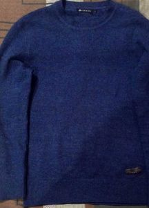 Hangten Blue Knit Sweater (M)