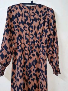 Urbanic office wear animal print dress Size M