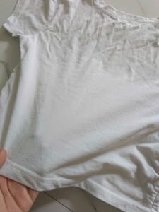 White Casual T Shirt