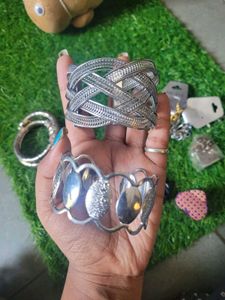 Oxidised Silver Bracelets