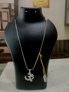 Pure Silver Chain+🕉️Pandel 💯😍😍