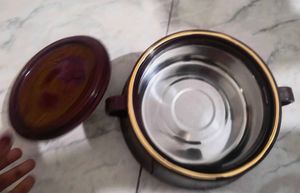 Stylish Maroon Casserole Dish