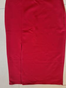 Red Pencil Skirt