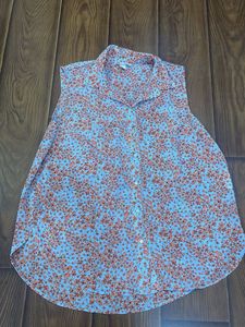 Floral Sleeveless Top