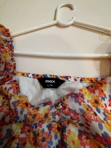Floral Print Midi Dress