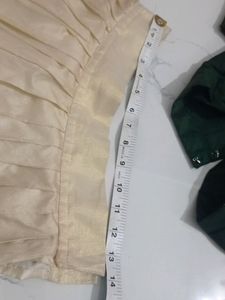 Dark Green Traditional Skirt And Top