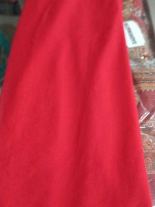 Elegant Red Saree