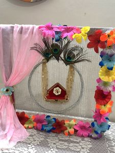 Decorative Ladoo Gopal Jhula For Janmashtami
