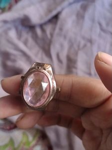 Ring with watch