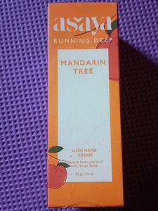 Asaya Mandarin Tree Hand Cream