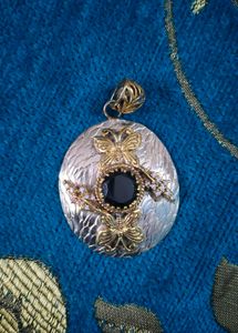 Vintage Butterfly Victorian Pendant