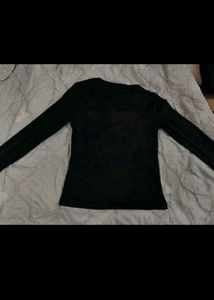 Black Long Sleeve Top