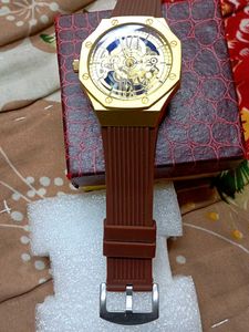 Gold &#34;Super Speed&#34; Watch