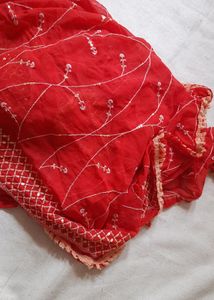 Unused Festive Wedding Duppata