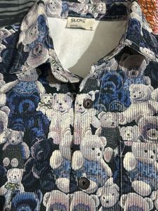 Novelty Teddy Bear Print Shirt