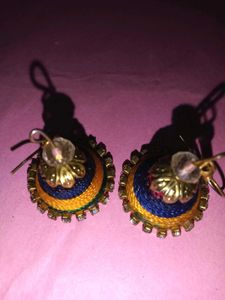 Pearl Drop Earrings and beautiful moon clip