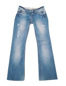 Y2K LOW WAIST BLUE JEANS