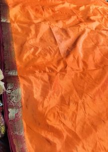 Orange SILK SAREE