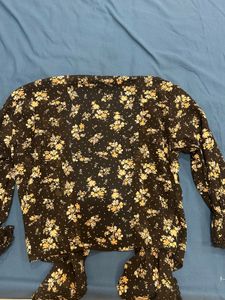 Floral Print Shrug