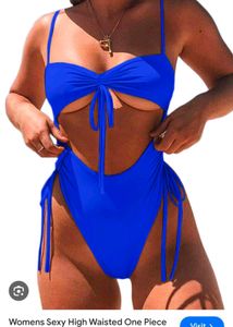 65108. Blue Bikini Set