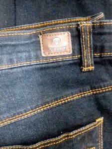 Dark Blue Denim Jeans