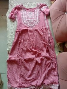 Pink 3 Set Kurti